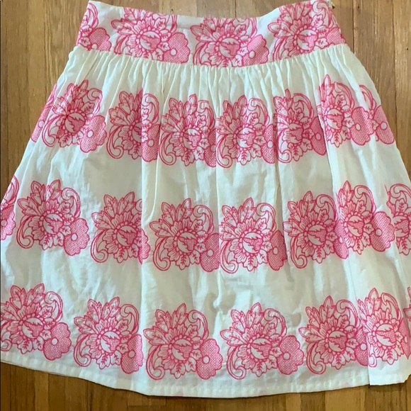 Gorgeous hot pink stitched skirt - Picture 1 of 5